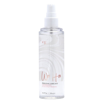 WOO HOO Water based Personal Lubricant - Coconut Passion 4.4oz | 130mL – Rechargeable, Discreet, Intimate Wellness Accessory – Quiet, Rechargeable, Waterproof, Couples & Solo Use, Discreet Intimate Wellness Accessory
