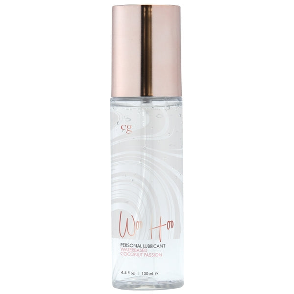 WOO HOO Water based Personal Lubricant - Coconut Passion 4.4oz | 130mL – Rechargeable, Discreet, Intimate Wellness Accessory – Quiet, Rechargeable, Waterproof, Couples & Solo Use, Discreet Intimate Wellness Accessory