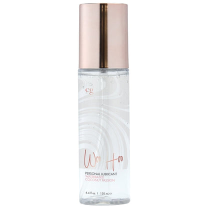 WOO HOO Water based Personal Lubricant - Coconut Passion 4.4oz | 130mL – Rechargeable, Discreet, Intimate Wellness Accessory – Quiet, Rechargeable, Waterproof, Couples & Solo Use, Discreet Intimate Wellness Accessory