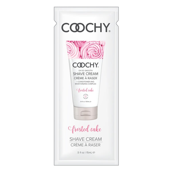 Frosted Cake   Shave Cream.5oz Foil – Rechargeable, Discreet, Intimate Wellness Accessory – Quiet, Rechargeable, Waterproof, Couples & Solo Use, Discreet Intimate Wellness Accessory