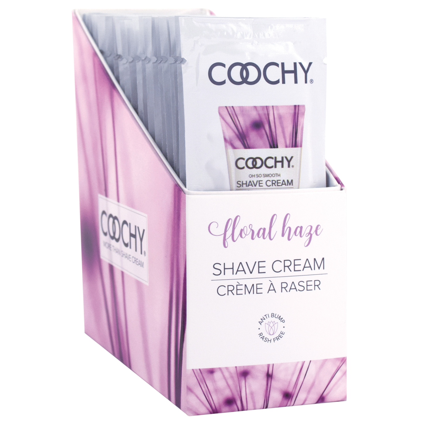 Shave Cream - Floral Haze 24pc | 15ml - Foil - DISPLAY – Rechargeable, Discreet, Intimate Wellness Accessory – Quiet, Rechargeable, Waterproof, Couples & Solo Use, Discreet Intimate Wellness Accessory