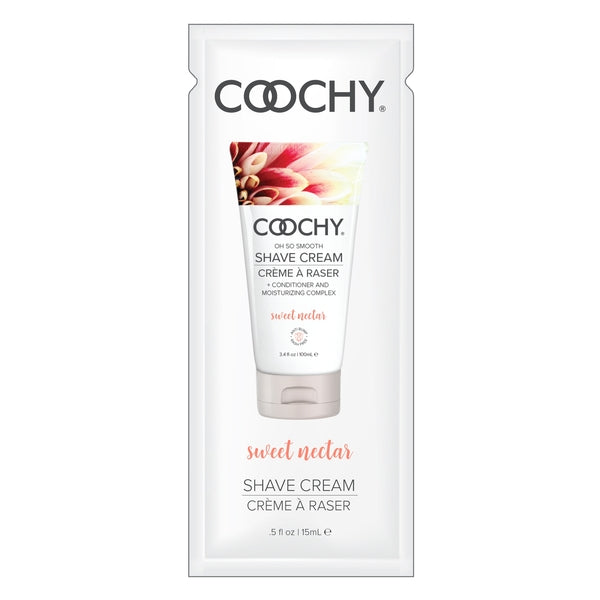 Shave CreamSweet Nectar 0.5 fl oz  |  15mL - FOIL – Rechargeable, Discreet, Intimate Wellness Accessory – Quiet, Rechargeable, Waterproof, Couples & Solo Use, Discreet Intimate Wellness Accessory