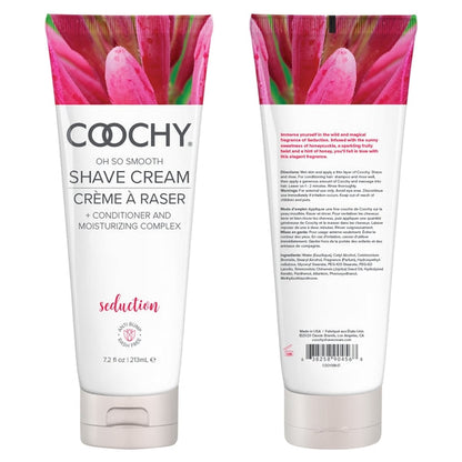 Shave Cream - Seduction 7.2oz | 213mL – Rechargeable, Discreet, Intimate Wellness Accessory – Quiet, Rechargeable, Waterproof, Couples & Solo Use, Discreet Intimate Wellness Accessory