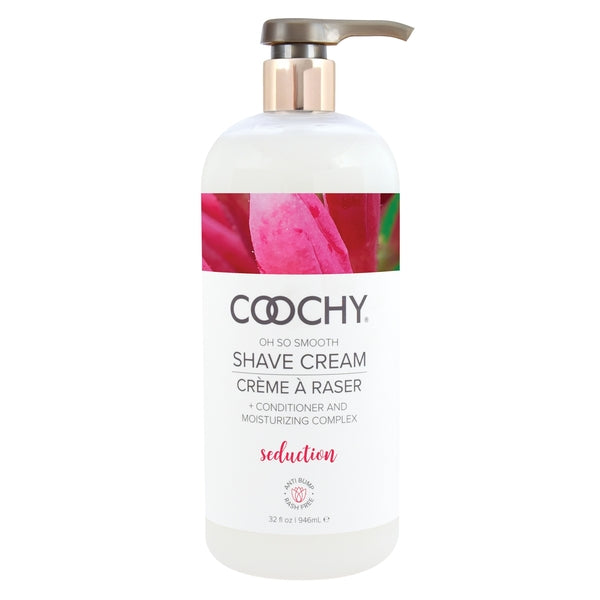 Shave Cream - Seduction 32oz | 946mL – Rechargeable, Discreet, Intimate Wellness Accessory – Quiet, Rechargeable, Waterproof, Couples & Solo Use, Discreet Intimate Wellness Accessory