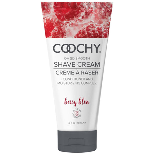 Oh So Smooth Shave Cream Berry Bliss .5oz | 15mL – Rechargeable, Discreet, Intimate Wellness Accessory – Quiet, Rechargeable, Waterproof, Couples & Solo Use, Discreet Intimate Wellness Accessory