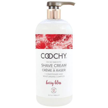 Oh So Smooth Shave Cream Berry Bliss 32oz | 946mL – Rechargeable, Discreet, Intimate Wellness Accessory – Quiet, Rechargeable, Waterproof, Couples & Solo Use, Discreet Intimate Wellness Accessory