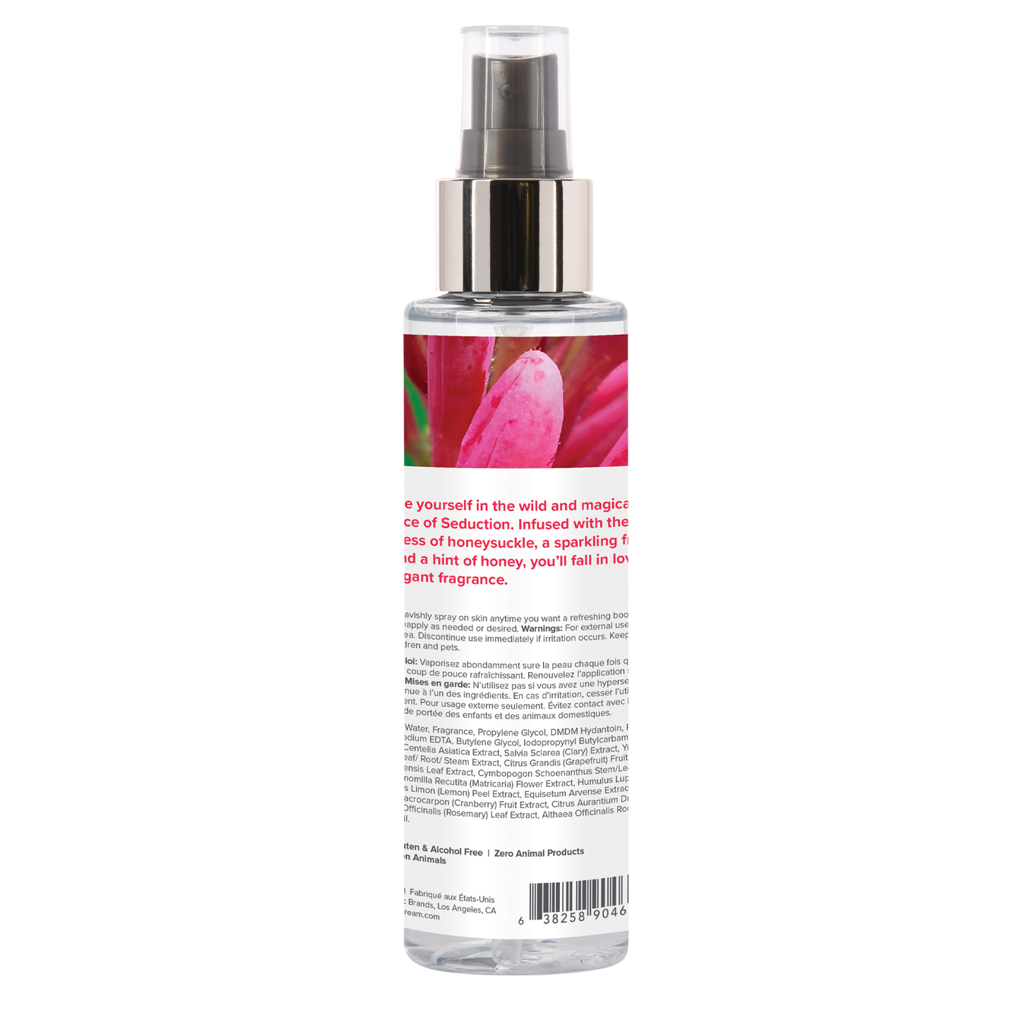 Oh So Tempting Fragrance Mist - Seduction 4oz | 118mL – Rechargeable, Discreet, Intimate Wellness Accessory – Quiet, Rechargeable, Waterproof, Couples & Solo Use, Discreet Intimate Wellness Accessory