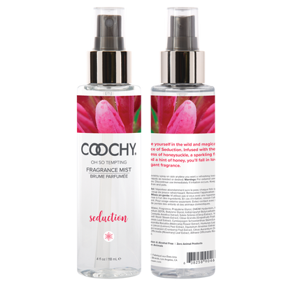 Oh So Tempting Fragrance Mist - Seduction 4oz | 118mL – Rechargeable, Discreet, Intimate Wellness Accessory – Quiet, Rechargeable, Waterproof, Couples & Solo Use, Discreet Intimate Wellness Accessory