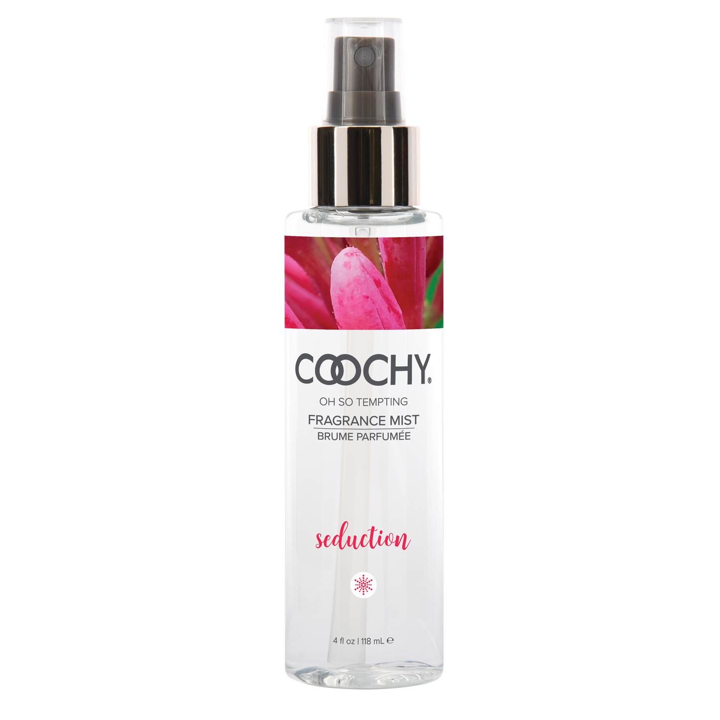 Oh So Tempting Fragrance Mist - Seduction 4oz | 118mL – Rechargeable, Discreet, Intimate Wellness Accessory – Quiet, Rechargeable, Waterproof, Couples & Solo Use, Discreet Intimate Wellness Accessory