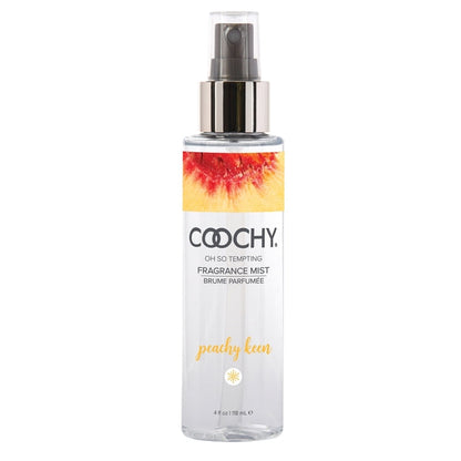 Oh So Tempting Fragrance Mist - Peachy Keen 4oz | 118mL – Rechargeable, Discreet, Intimate Wellness Accessory – Quiet, Rechargeable, Waterproof, Couples & Solo Use, Discreet Intimate Wellness Accessory