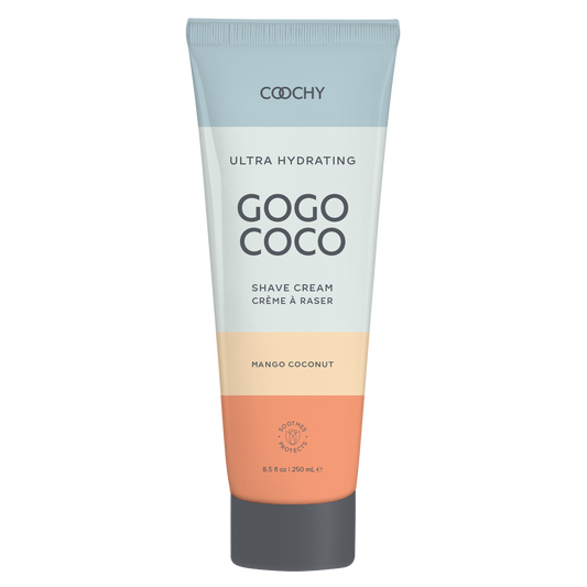 Ultra Hydrating Mango Coconut  Shave Cream 8.5oz – Rechargeable, Discreet, Intimate Wellness Accessory – Quiet, Rechargeable, Waterproof, Couples & Solo Use, Discreet Intimate Wellness Accessory