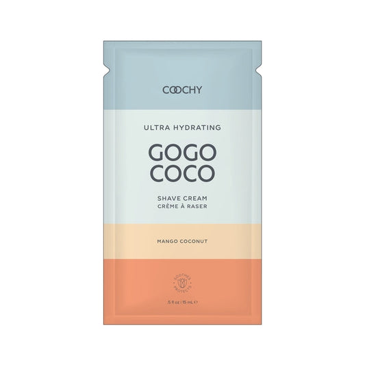 Ultra Hydrating Shave Cream Mango Coconut .35oz | 10mL – Rechargeable, Discreet, Intimate Wellness Accessory – Quiet, Rechargeable, Waterproof, Couples & Solo Use, Discreet Intimate Wellness Accessory