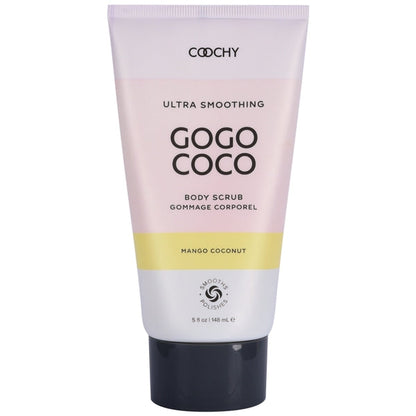 Ultra Smoothing Body Scrub Mango Coconut 5oz | 148mL – Rechargeable, Discreet, Intimate Wellness Accessory – Quiet, Rechargeable, Waterproof, Couples & Solo Use, Discreet Intimate Wellness Accessory
