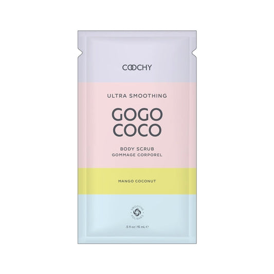Ultra Smoothing Body Scrub Mango Coconut .35oz | 10mL – Rechargeable, Discreet, Intimate Wellness Accessory – Quiet, Rechargeable, Waterproof, Couples & Solo Use, Discreet Intimate Wellness Accessory