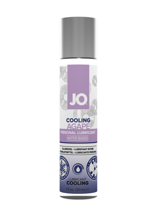 JO Agape - Cooling - Lubricant 1 floz / 30 mL – Rechargeable, Discreet, Intimate Wellness Accessory – Quiet, Rechargeable, Waterproof, Couples & Solo Use, Discreet Intimate Wellness Accessory