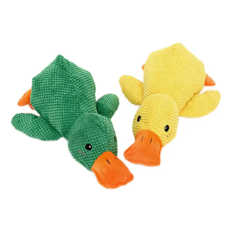 Durable Plush Chew Toy Duck