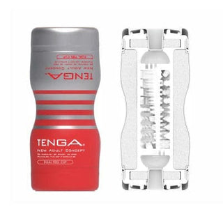 Dual Sensation Cup Regular Male solo massager – Rechargeable, Discreet, Intimate Wellness Accessory – Quiet, Rechargeable, Waterproof, Couples & Solo Use, Discreet Intimate Wellness Accessory