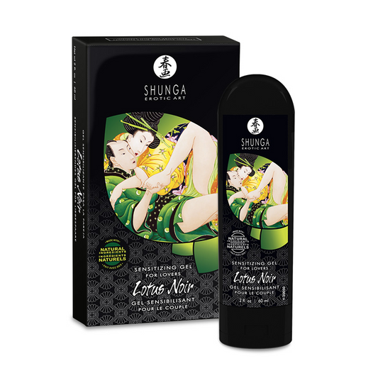 Lotus Noir Sensitizing gel - Lotus Noir – Rechargeable, Discreet, Intimate Wellness Accessory – Quiet, Rechargeable, Waterproof, Couples & Solo Use, Discreet Intimate Wellness Accessory
