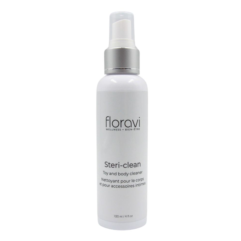 Floravi - Steri-Clean – Rechargeable, Discreet, Intimate Wellness Accessory – Quiet, Rechargeable, Waterproof, Couples & Solo Use, Discreet Intimate Wellness Accessory