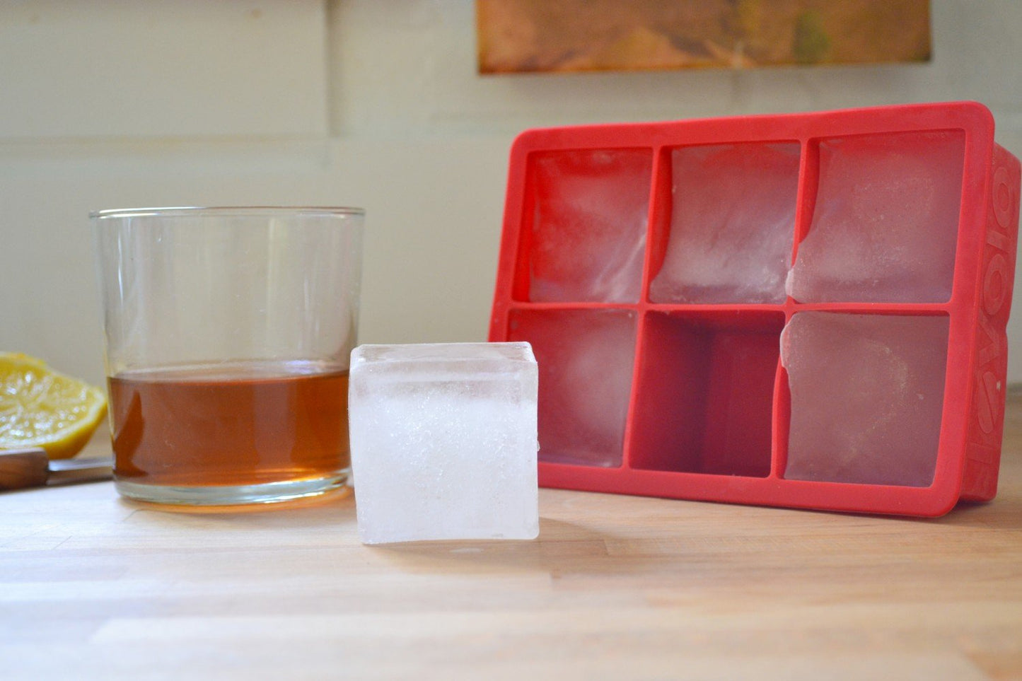 Crystal Clear Ice Cube Tray – Rechargeable, Discreet, Intimate Wellness Accessory – Quiet, Rechargeable, Waterproof, Couples & Solo Use, Discreet Intimate Wellness Accessory