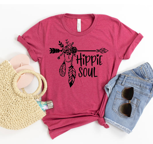 Hippie Soul T-shirt – Rechargeable, Discreet, Intimate Wellness Accessory – Quiet, Rechargeable, Waterproof, Couples & Solo Use, Discreet Intimate Wellness Accessory