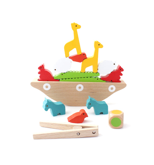 Wooden Blocks Balance Animal Game Toys for Children Montessori – Rechargeable, Discreet, Intimate Wellness Accessory – Quiet, Rechargeable, Waterproof, Couples & Solo Use, Discreet Intimate Wellness Accessory