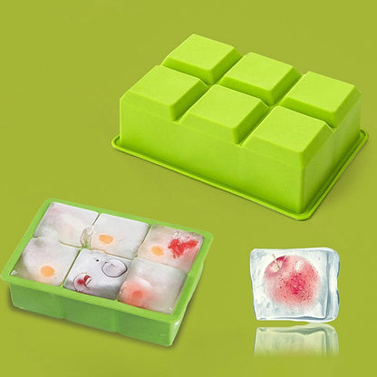 Crystal Clear Ice Cube Tray – Rechargeable, Discreet, Intimate Wellness Accessory – Quiet, Rechargeable, Waterproof, Couples & Solo Use, Discreet Intimate Wellness Accessory