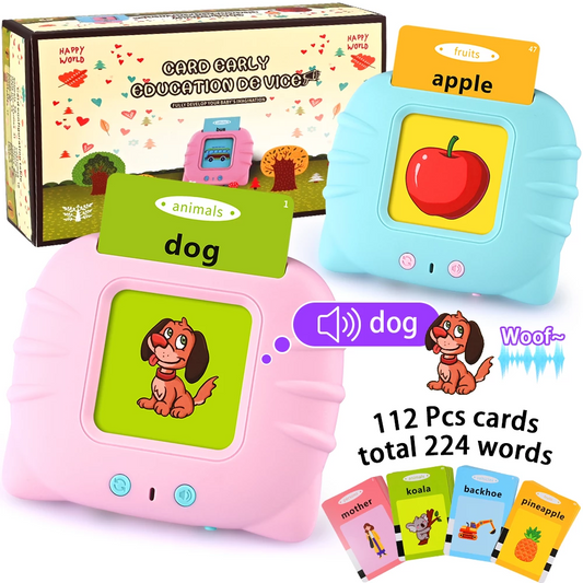 Childhood Early Intelligent Education Talking Flash Cards novelty item – Rechargeable, Discreet, Intimate Wellness Accessory – Quiet, Rechargeable, Waterproof, Couples & Solo Use, Discreet Intimate Wellness Accessory