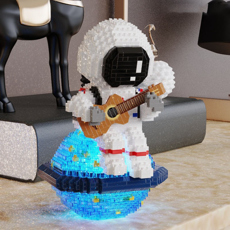 Mini Building Blocks Astronaut Ultraman Lego Toys for Children – Rechargeable, Discreet, Intimate Wellness Accessory – Quiet, Rechargeable, Waterproof, Couples & Solo Use, Discreet Intimate Wellness Accessory