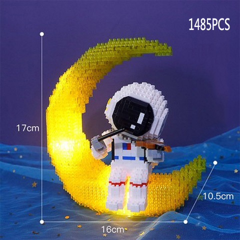 Mini Building Blocks Astronaut Ultraman Lego Toys for Children – Rechargeable, Discreet, Intimate Wellness Accessory – Quiet, Rechargeable, Waterproof, Couples & Solo Use, Discreet Intimate Wellness Accessory