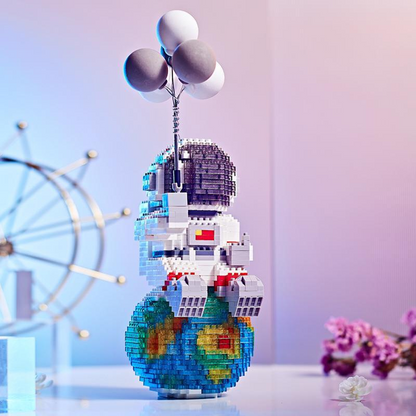 Mini Building Blocks Astronaut Ultraman Lego Toys for Children – Rechargeable, Discreet, Intimate Wellness Accessory – Quiet, Rechargeable, Waterproof, Couples & Solo Use, Discreet Intimate Wellness Accessory