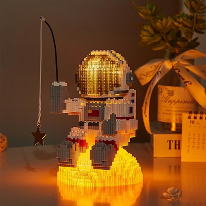 Mini Building Blocks Astronaut Ultraman Lego Toys for Children – Rechargeable, Discreet, Intimate Wellness Accessory – Quiet, Rechargeable, Waterproof, Couples & Solo Use, Discreet Intimate Wellness Accessory