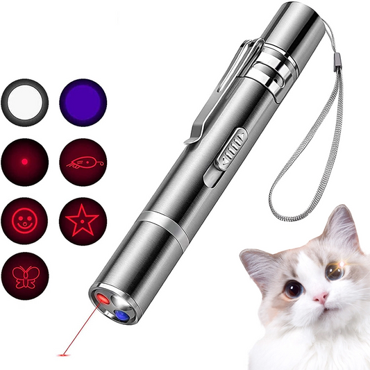 Pet Training Exercise Tool Cat Toys LED Pointer – Rechargeable, Discreet, Intimate Wellness Accessory – Quiet, Rechargeable, Waterproof, Couples & Solo Use, Discreet Intimate Wellness Accessory