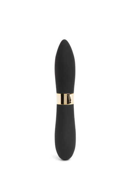 Nu Sensuelle DOUBLE ENDED DEUX BULLET - BLACK – Rechargeable, Discreet, Intimate Wellness Accessory – Quiet, Rechargeable, Waterproof, Couples & Solo Use, Discreet Intimate Wellness Accessory