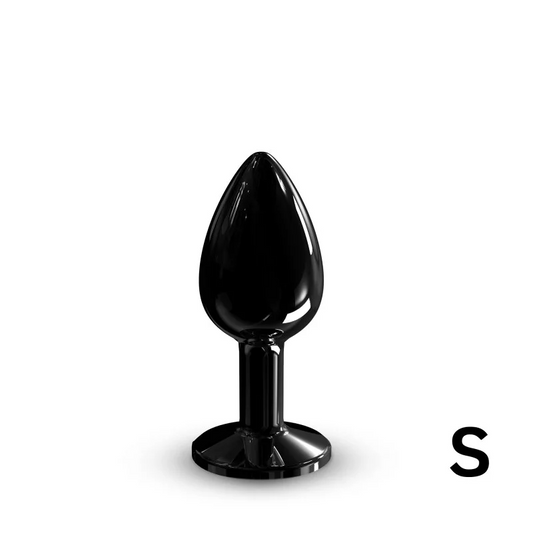DIAMOND PLUG BLACK S – Rechargeable, Discreet, Intimate Wellness Accessory – Quiet, Rechargeable, Waterproof, Couples & Solo Use, Discreet Intimate Wellness Accessory