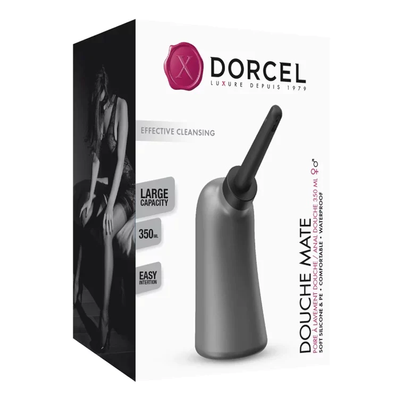 DOUCHE MATE – Rechargeable, Discreet, Intimate Wellness Accessory – Quiet, Rechargeable, Waterproof, Couples & Solo Use, Discreet Intimate Wellness Accessory