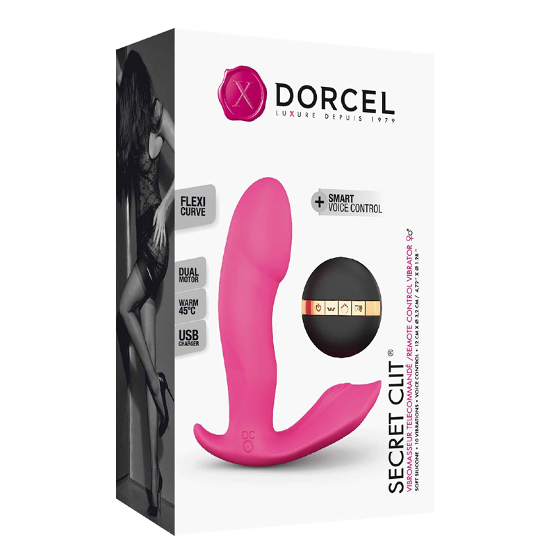 Secret Clit – Rechargeable, Discreet, Intimate Wellness Accessory – Quiet, Rechargeable, Waterproof, Couples & Solo Use, Discreet Intimate Wellness Accessory