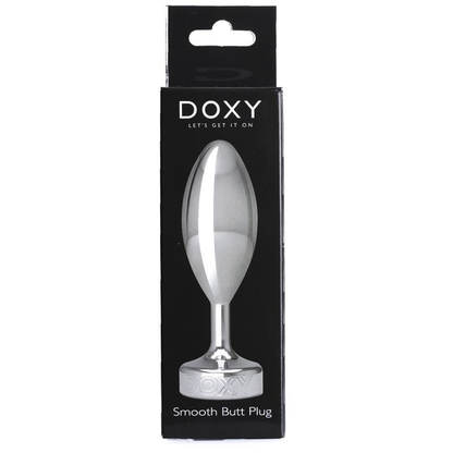 Butt Plug - Smooth – Rechargeable, Discreet, Intimate Wellness Accessory – Quiet, Rechargeable, Waterproof, Couples & Solo Use, Discreet Intimate Wellness Accessory