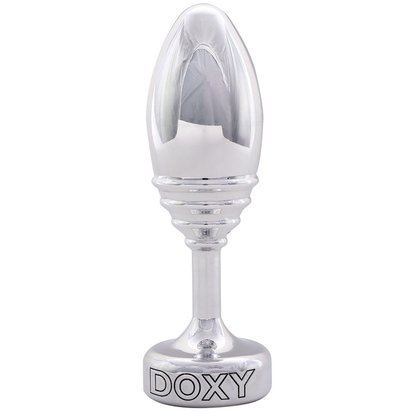 Butt Plug - Ribbed – Rechargeable, Discreet, Intimate Wellness Accessory – Quiet, Rechargeable, Waterproof, Couples & Solo Use, Discreet Intimate Wellness Accessory