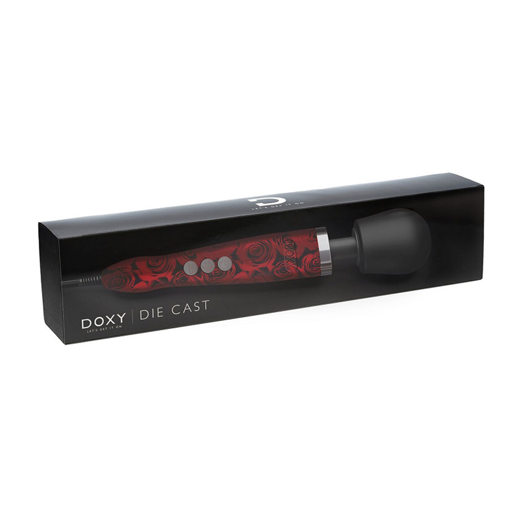 Die Cast - Roses – Rechargeable, Discreet, Intimate Wellness Accessory – Quiet, Rechargeable, Waterproof, Couples & Solo Use, Discreet Intimate Wellness Accessory