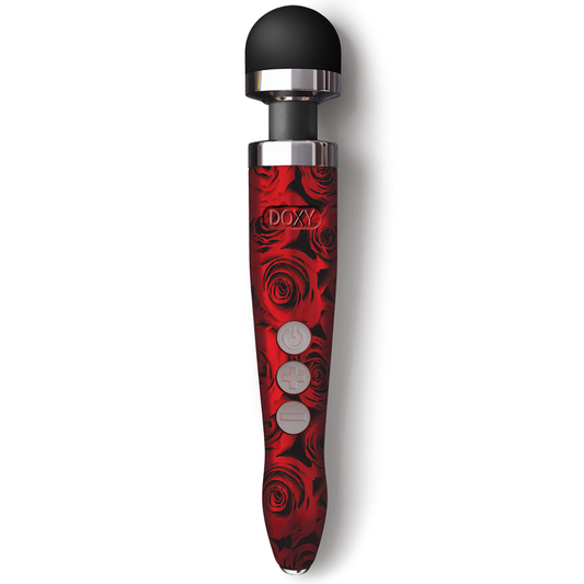 Die Cast 3R - Roses – Rechargeable, Discreet, Intimate Wellness Accessory – Quiet, Rechargeable, Waterproof, Couples & Solo Use, Discreet Intimate Wellness Accessory