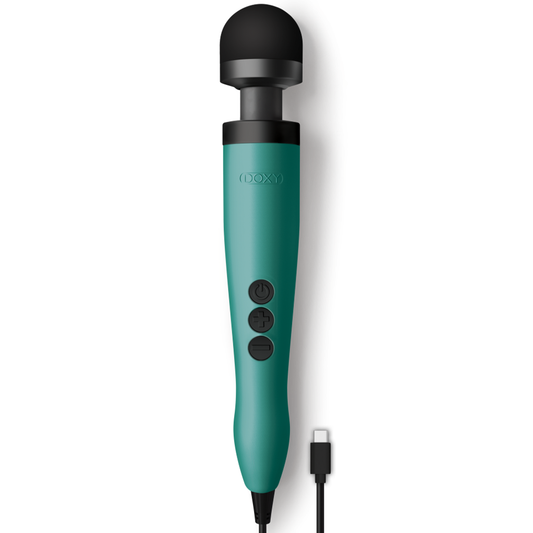3 USB-C - Turquoise – Rechargeable, Discreet, Intimate Wellness Accessory – Quiet, Rechargeable, Waterproof, Couples & Solo Use, Discreet Intimate Wellness Accessory