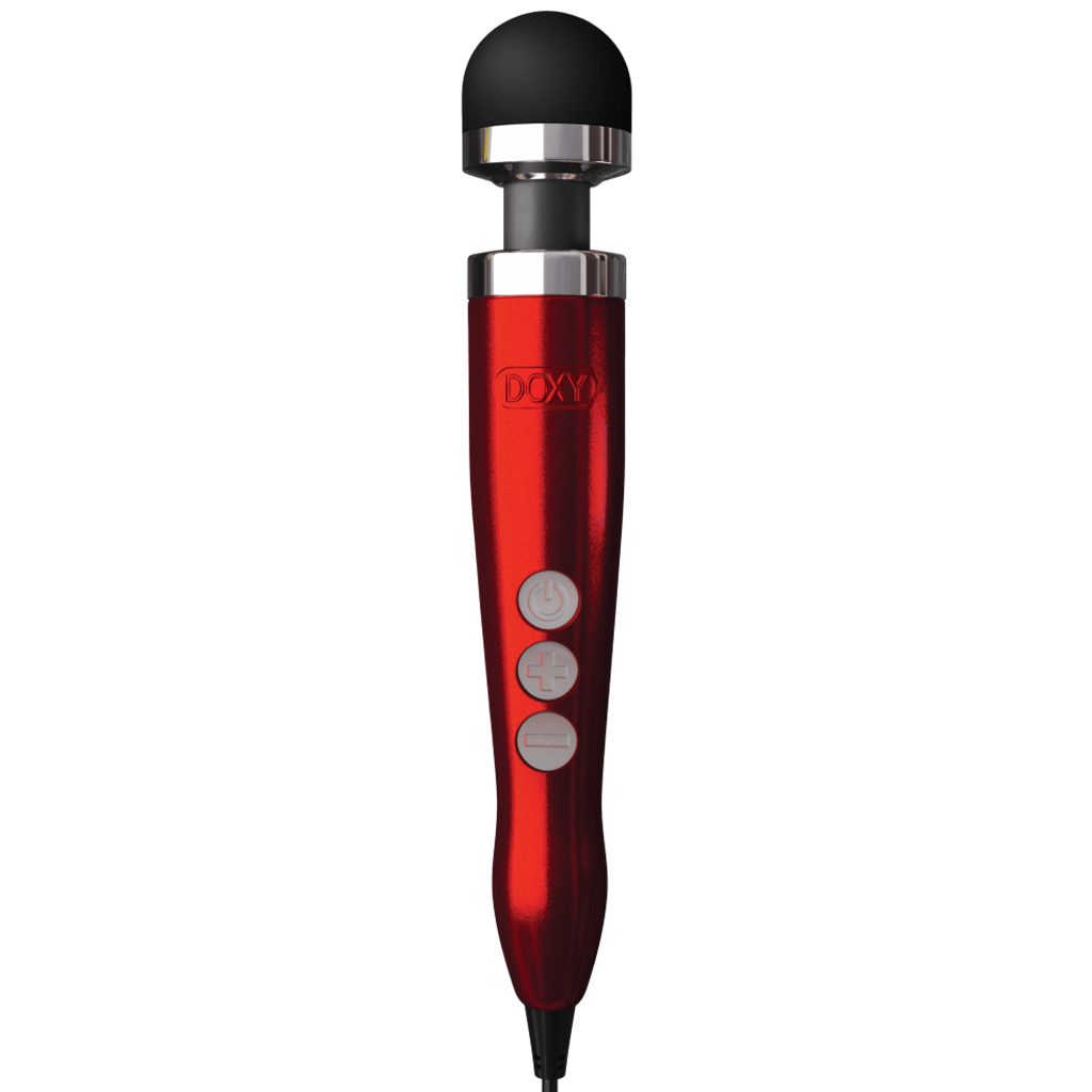 Die Cast 3 - Candy Red – Rechargeable, Discreet, Intimate Wellness Accessory – Quiet, Rechargeable, Waterproof, Couples & Solo Use, Discreet Intimate Wellness Accessory