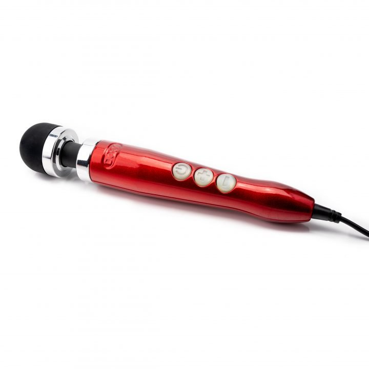 Die Cast 3 - Candy Red – Rechargeable, Discreet, Intimate Wellness Accessory – Quiet, Rechargeable, Waterproof, Couples & Solo Use, Discreet Intimate Wellness Accessory