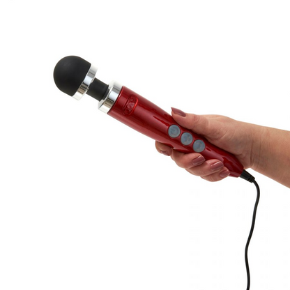 Die Cast 3 - Candy Red – Rechargeable, Discreet, Intimate Wellness Accessory – Quiet, Rechargeable, Waterproof, Couples & Solo Use, Discreet Intimate Wellness Accessory