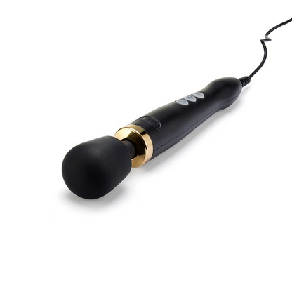Die Cast - Matte Black / Gold – Rechargeable, Discreet, Intimate Wellness Accessory – Quiet, Rechargeable, Waterproof, Couples & Solo Use, Discreet Intimate Wellness Accessory