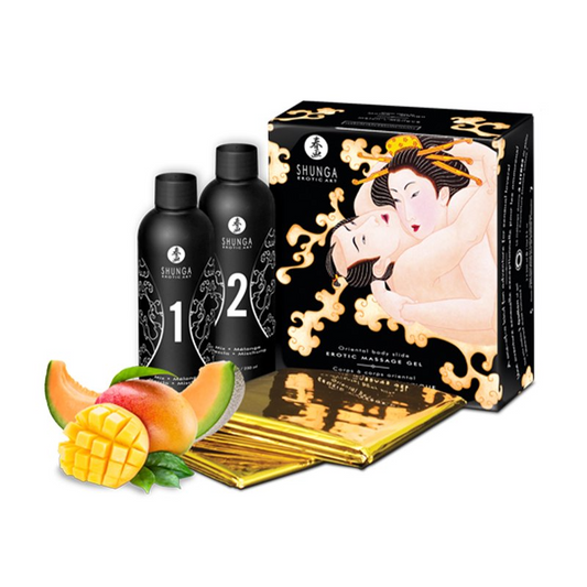 Oriental Body-to-Body Massage - Melon Mango – Rechargeable, Discreet, Intimate Wellness Accessory – Quiet, Rechargeable, Waterproof, Couples & Solo Use, Discreet Intimate Wellness Accessory
