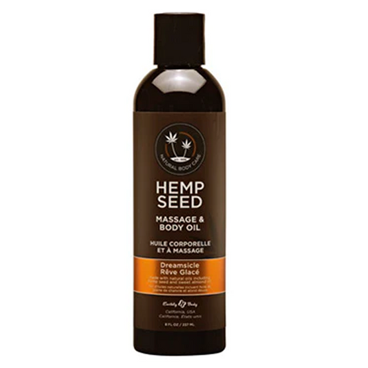 Massage Oil Dreamsicle 8 fl oz / 237 ml – Rechargeable, Discreet, Intimate Wellness Accessory – Quiet, Rechargeable, Waterproof, Couples & Solo Use, Discreet Intimate Wellness Accessory