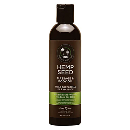 Massage Oil Naked in the Woods Scent 8 fl oz / 237 ml – Rechargeable, Discreet, Intimate Wellness Accessory – Quiet, Rechargeable, Waterproof, Couples & Solo Use, Discreet Intimate Wellness Accessory