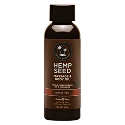 Hemp Seed Massage & Body Oil Isle of You 2 fl oz / 60 ml – Rechargeable, Discreet, Intimate Wellness Accessory – Quiet, Rechargeable, Waterproof, Couples & Solo Use, Discreet Intimate Wellness Accessory